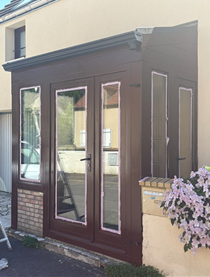 Façade avant ravalement et peinture — MBS Couverture