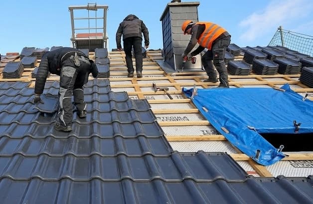 Toiture après travaux de rénovation — MBS Couverture